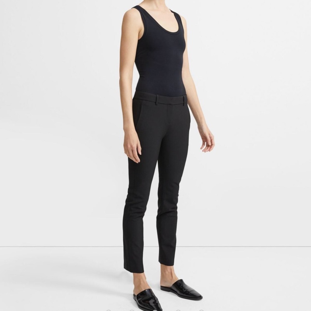 Theory Stretch Classic Black Pant Current season